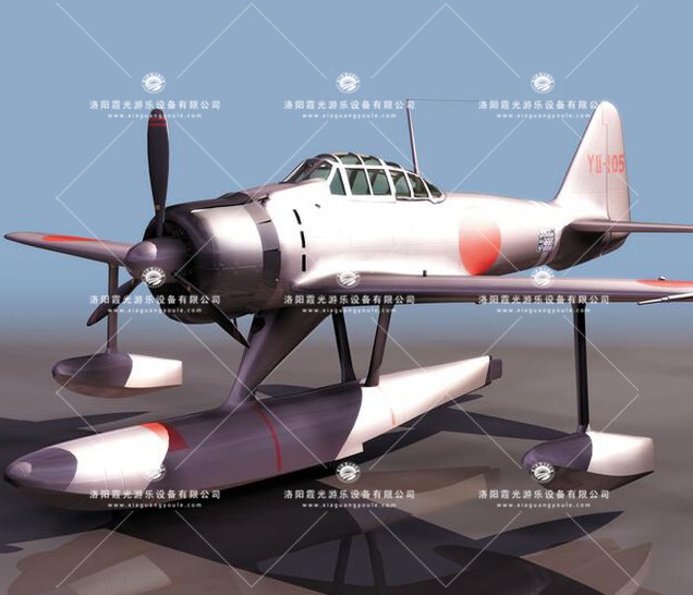 唐山3D模型飞机_