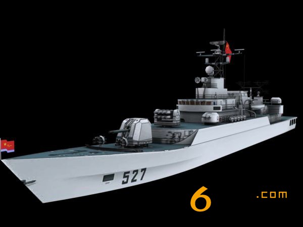 3d护卫舰模型